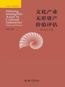 文化产业无形资产价值评估：理论与实务