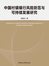 中国村镇银行风险防范与可持续发展研究