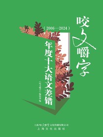 咬文嚼字年度十大语文差错（2006—2024）