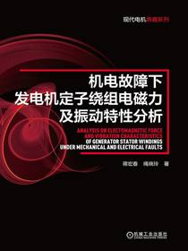 机电故障下发电机定子绕组电磁力及振动特性分析
